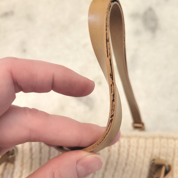 Vintage Wool Blend Small Quilted Knit Purse - Picture 4 of 8